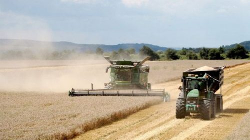 В Украине собрали 72% урожая зерна