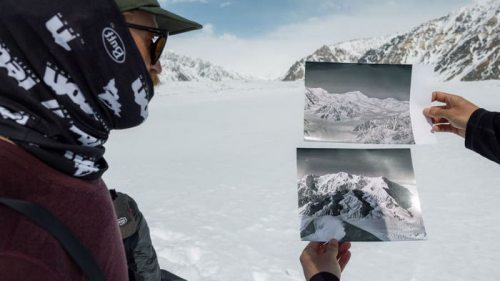 На леднике в Канаде обнаружили камеры исследователя, которые он оставил в 1...
