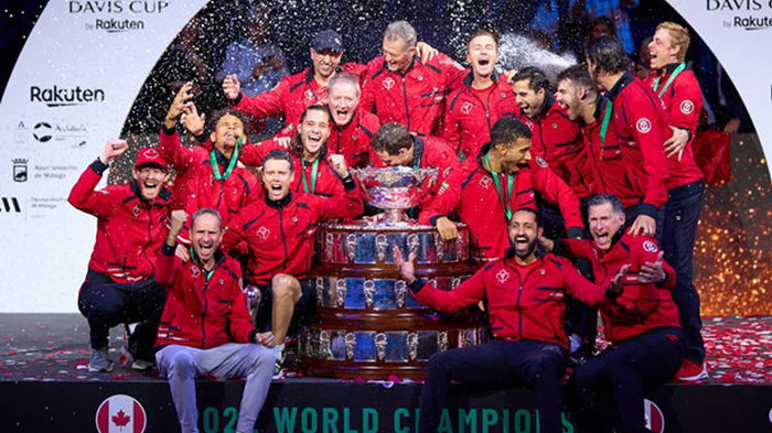Канада — победитель Кубка Дэвиса 2022
