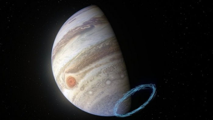 В стратосфере Юпитера бродят 900-километровые вихри со скоростью 400 м/с