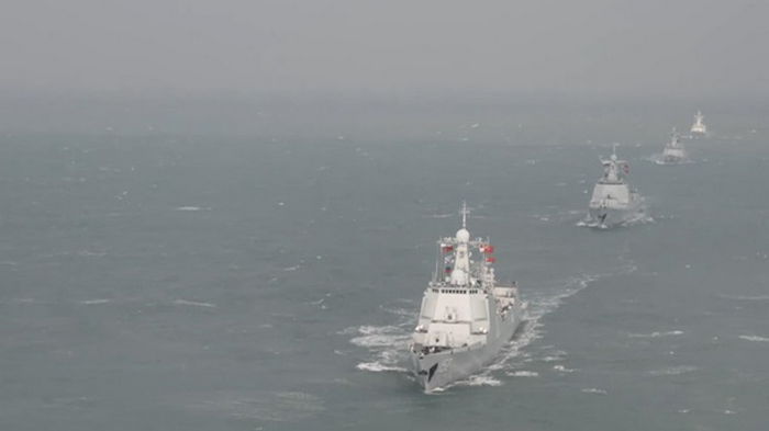 Китай и Россия проводят учения в Восточно-Китайском море