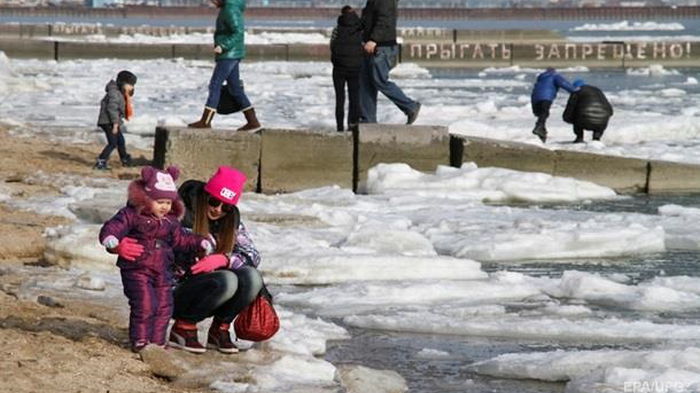 Январь в Киеве вошел в десятку самых теплых за 140 лет
