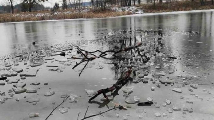 В Киевской области четыре человека провалились под лед
