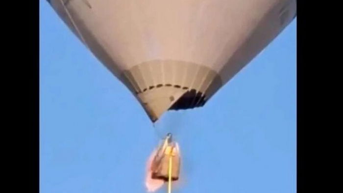 В Мексике на воздушном шаре два человека сгорели заживо