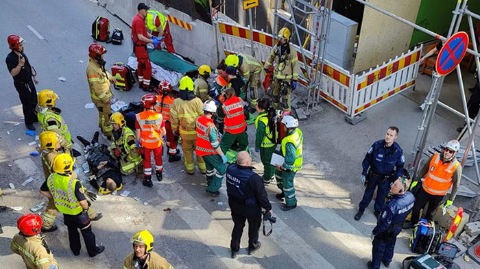 В Финляндии обрушился мост: до 30 человек получили травмы