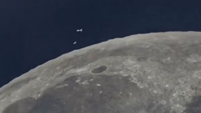 НЛО на Луне. Энтузиасты увидели неизвестные объекты, пролетающие над спутником Земли