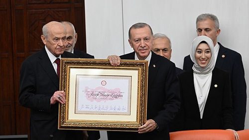 Эрдоган принял присягу президента Турции