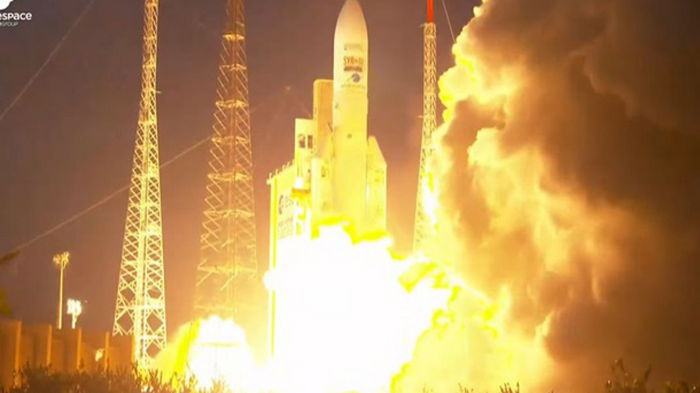 Самая мощная европейская ракета-носитель выполнила последний запуск (видео)