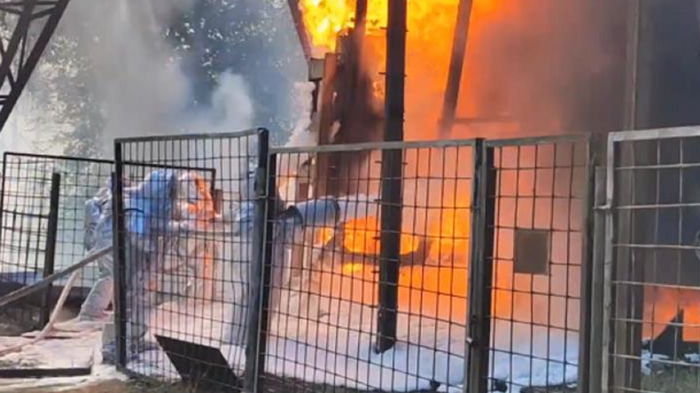 В Волгограде вспыхнул пожар на металлургическом заводе