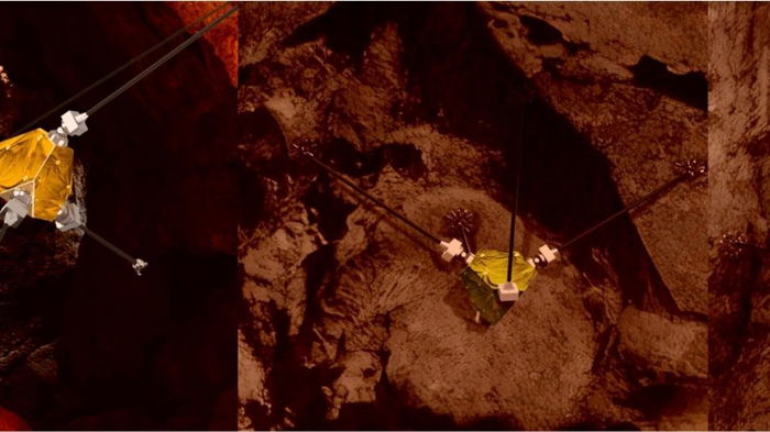 Робот с особыми «конечностями» сможет изучить пещеры на Марсе: что известно (видео)