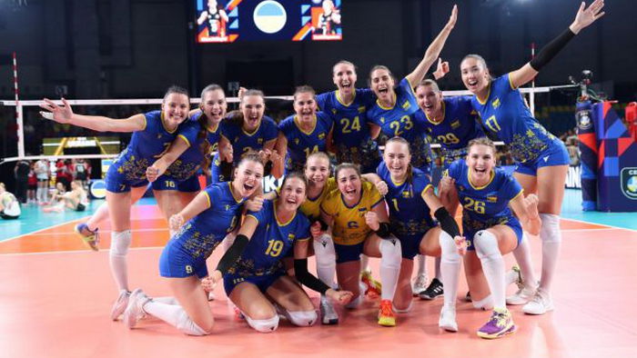 Волейбольная сборная Украины одолела Словению и вышла в плей-офф женского Евро-2023