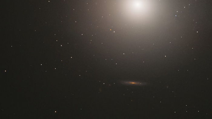 Телескоп Hubble сделал фото необычной галактики