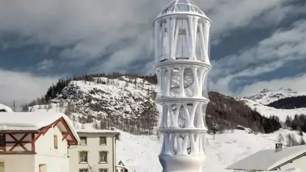 В Швейцарии возводят самую высокую в мире башню, напечатанную на ...