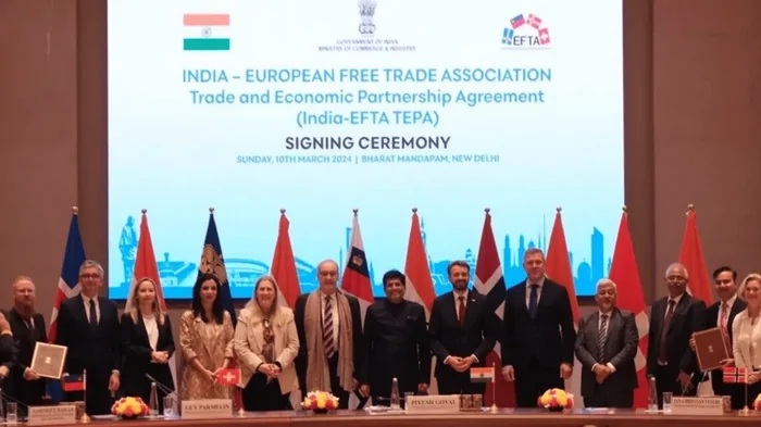 Индия получит $100 млрд от четырех стран Европы. Подписано соглашение о свободной торговле