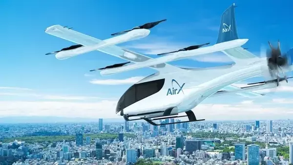 В Японии запустят сервис беспилотного воздушного такси