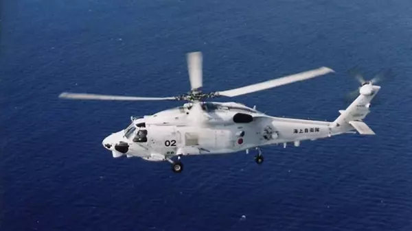 В Японии разбились два вертолета