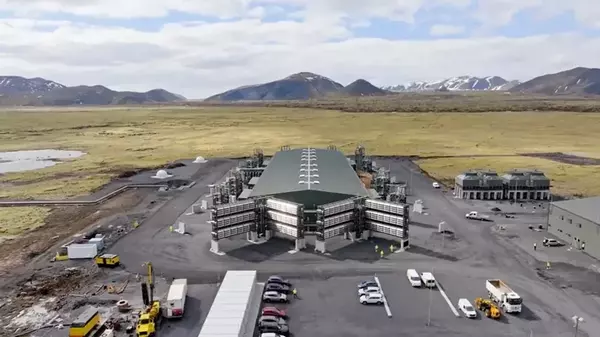 В Исландии открыли крупнейший в мире завод по фильтрации углерода...