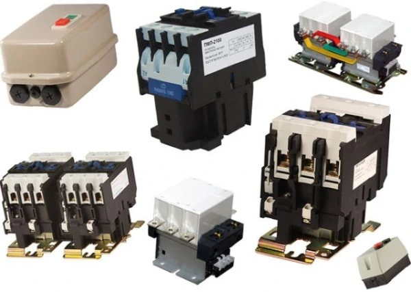 пускачі та контактори