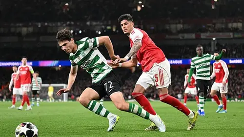 В четвертьфинале Лиги чемпионов ничья позволила Арсеналу обойти Спортинг