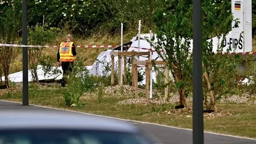 Во Франции самолет упал возле супермаркета: 11 человек погибли