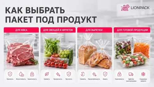 Как фасовочный выбрать пакет под продукт