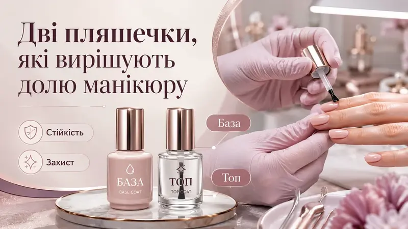 Дві пляшечки, які вирішують долю манікюру