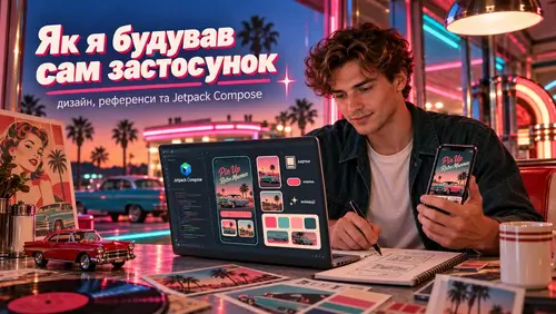 Як я будував сам застосунок