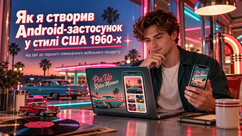 Як я створив Android-застосунок у стилі США 1960-х