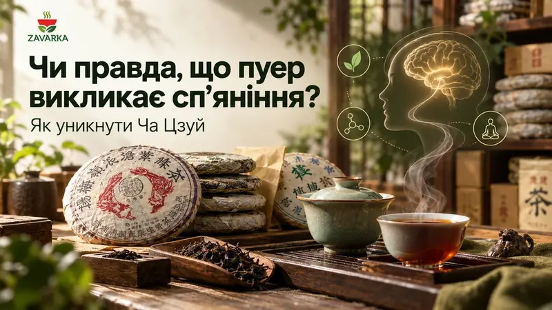 Чи правда, що пуер викликає сп'яніння та як уникнути Ча Цзуй