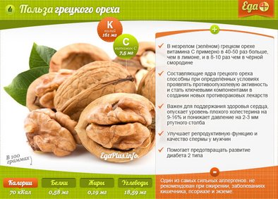Чем полезны грецкие орехи