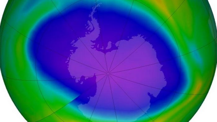 Озоновая дыра над Антарктидой установила 13-й рекорд