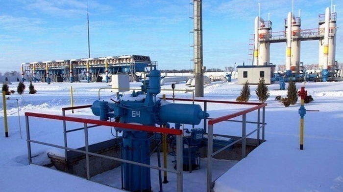 ПХГ Украины заполнены газом меньше чем наполовину