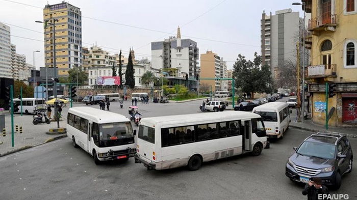 В Ливане проходит забастовка водителей (фото)