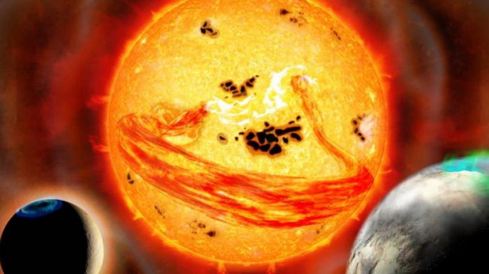 Солнце может уничтожить Землю прямо сейчас: астрономы увидели наглядный пример