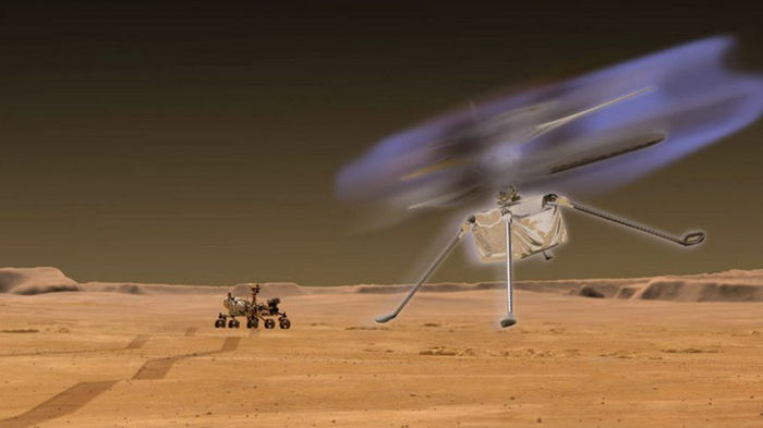 Механические светлячки: вертолеты на Марсе светятся в темноте