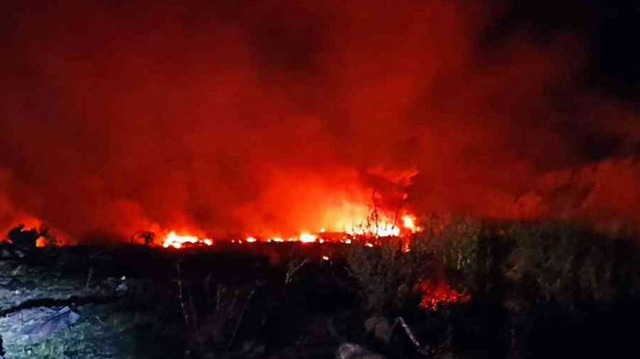 Перевозчик подтвердил крушение своего самолета Ан-12 в Греции